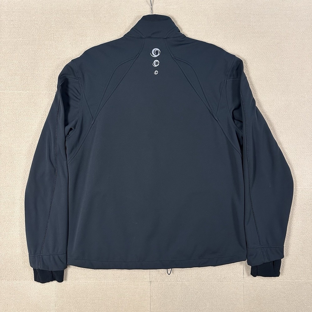 Brooks Shelter Technology Running Jacket Mens L Black Full Zip Reflective - Picture 9 of 16